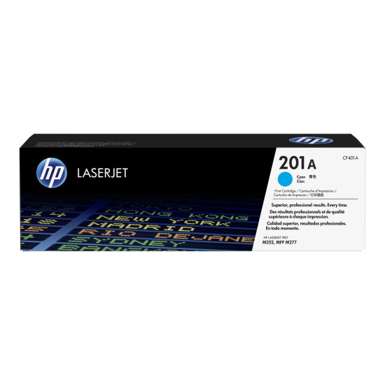 Тонер касета HP 201A original Toner cartridge CF401A cyan 1.330 pages standard capacity