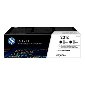 Тонер касета HP 201X original LaserJet Toner cartridge CF400XD Black High Yield 2-pack