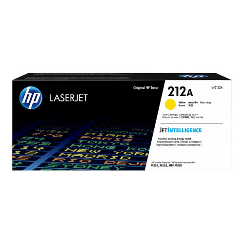 Тонер касета HP 212A Yellow Original LaserJet Toner Cartridge