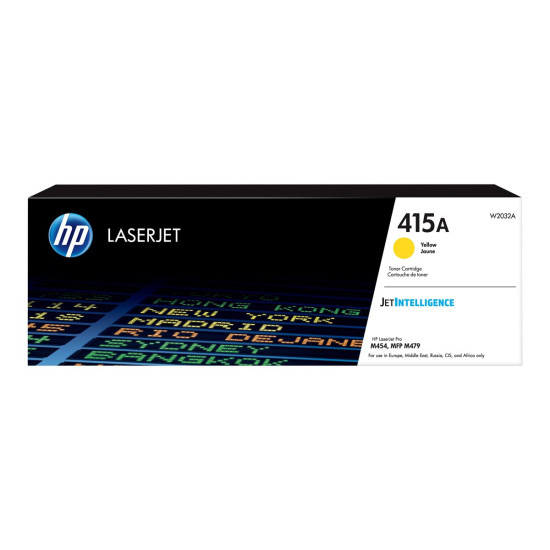 Тонер касета HP 415A Yellow LaserJet Toner Cartridge