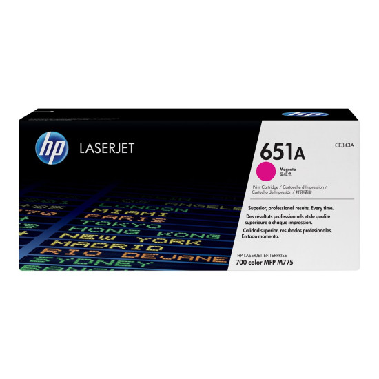 Тонер касета HP 651A original Toner cartridge CE343A magenta standard capacity 16.000 pages 1-pack