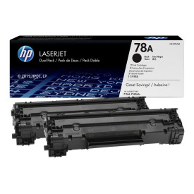 Тонер касета HP 78A original LaserJet Toner cartridge CE278AD black standard capacity 2.100 pages 2-pack