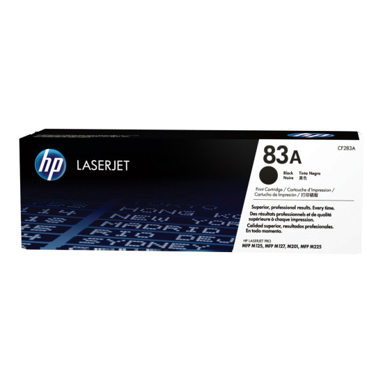 Тонер касета HP 83A original Toner cartridge CF283A black standard capacity 1.500 pages 1-pack