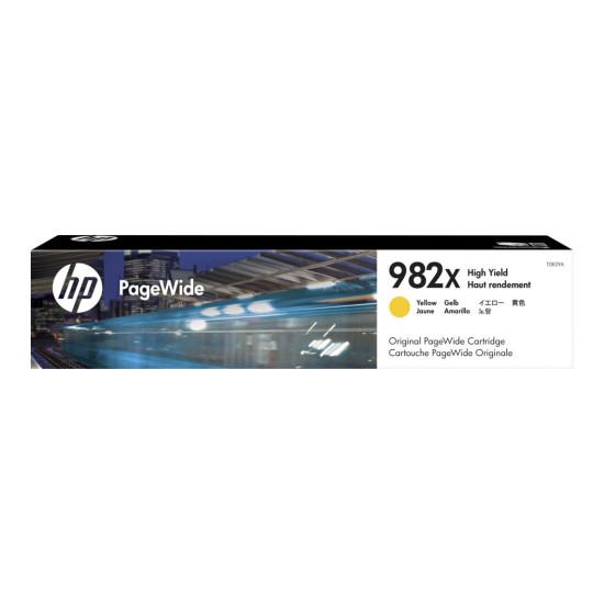 Мастило HP 982X PageWide Cartridge Yellow High Yield Мастило HP 982X PageWide Cartridge Yellow High Yield