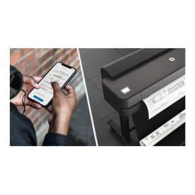 Плотер HP DesignJet T650 36 inch Colour Ink-Jet A0 2400x1200dpi USB LAN Wi-Fi