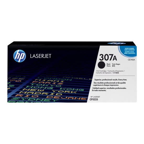 Тонер касета HP original Colour Laserjet CE740A Toner cartridge black standard capacity 7.000 pages 1-pack