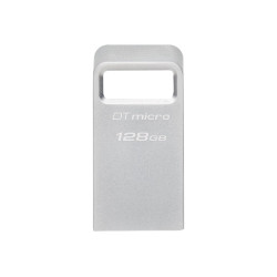 Флаш памет KINGSTON 128GB DataTraveler Micro 200MB/s Metal USB 3.2 Gen 1