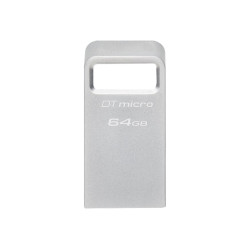 Флаш памет KINGSTON 64GB DataTraveler Micro 200MB/s Metal USB 3.2 Gen 1