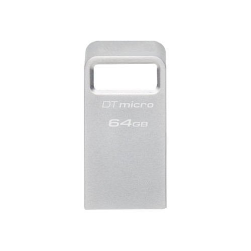 Флаш памет KINGSTON 64GB DataTraveler Micro 200MB/s Metal USB 3.2 Gen 1
