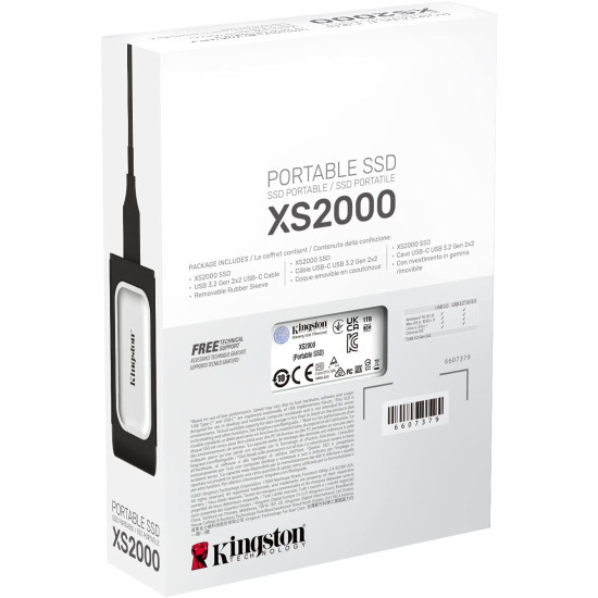 Външен SSD диск KINGSTON XS2000 1TB USB 3.2