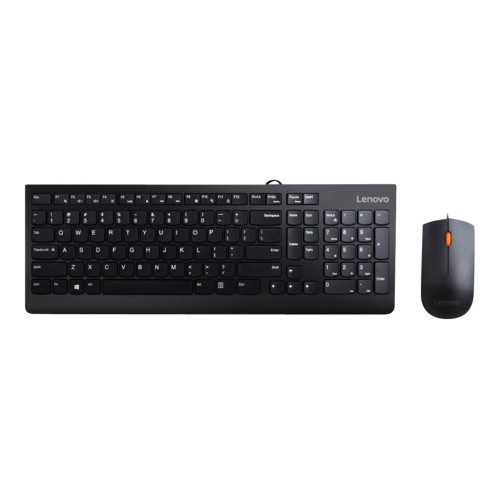 Комплект клавиатура и мишка LENOVO 300 USB Combo Keyboard & Mouse US English 103P