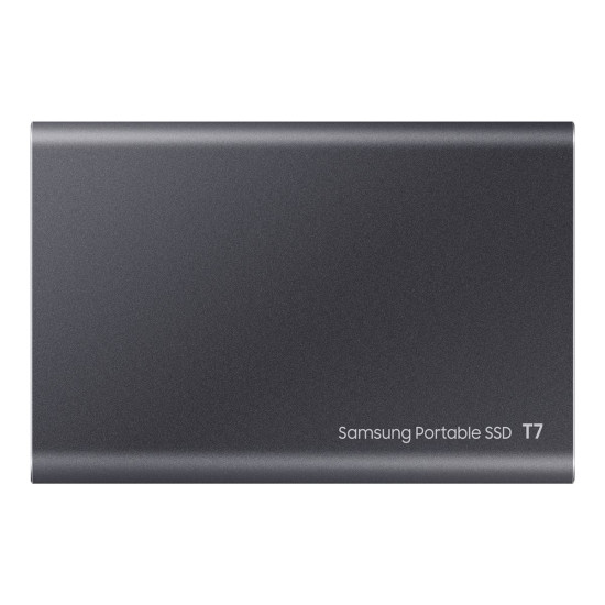 Външен SSD диск SAMSUNG T7 2TB USB 3.2 Gen 2 Titan Grey