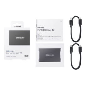 Външен SSD диск SAMSUNG T7 2TB USB 3.2 Gen 2 Titan Grey