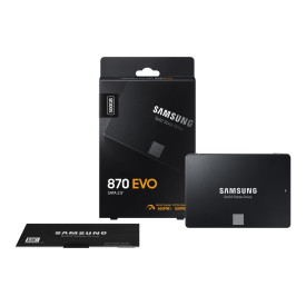 Вътрешен SSD диск SAMSUNG SSD 870 EVO 500GB SATA III 2.5 inch 560MB/s read 530MB/s write