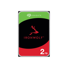 Вътрешен твърд диск SEAGATE NAS HDD 2TB IronWolf 5400rpm 6Gb/s SATA 256MB cache 3.5 inch