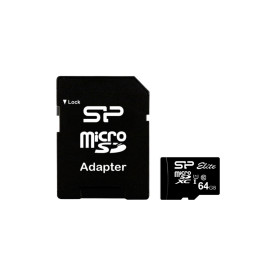Карта памет SILICON POWER Micro SDXC 64GB Class 10 Elite UHS-1 +Adapter