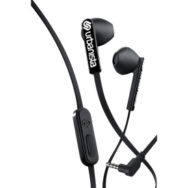 Слушалки URBANISTA Headphones with mic impedance 32 Ohm remote control black