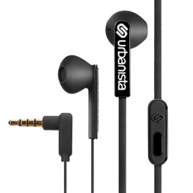 Слушалки URBANISTA Headphones with mic impedance 32 Ohm remote control black