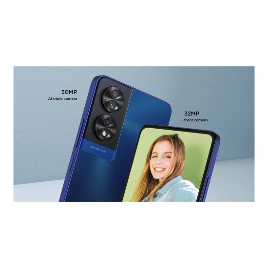 Смартфон TCL 40 NXT 4G 8GB 256GB DS Midnight blue + charger