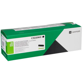 Тонер касета LEXMARK C3220K0 Black Return Program Print Cartridge