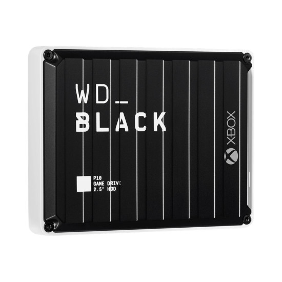 Външен твърд диск WESTERN DIGITAL P10 GAME DRIVE FOR XBOX 4TB Black/White 