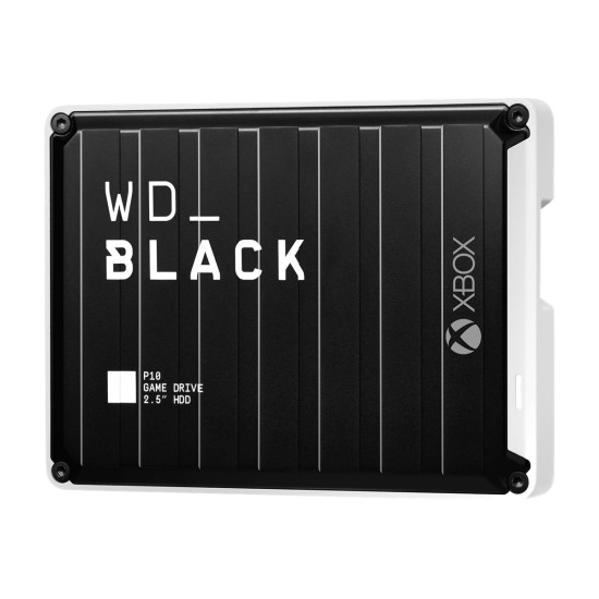 Външен твърд диск WESTERN DIGITAL P10 GAME DRIVE FOR XBOX 4TB Black/White 