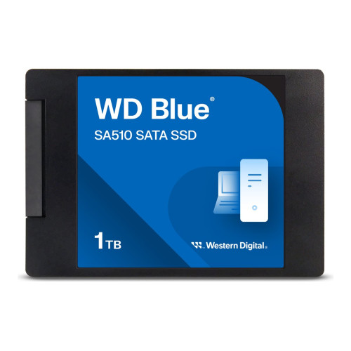 Вътрешен SSD диск WESTERN DIGITAL Blue SA510 SSD 1TB SATA III 6Gb/s cased 2.5 inch 7mm internal single-packed