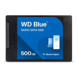 Вътрешен SSD диск WESTERN DIGITAL Blue SA510 SSD 500GB SATA III 6Gb/s cased 2.5 inch 7mm internal single-packed