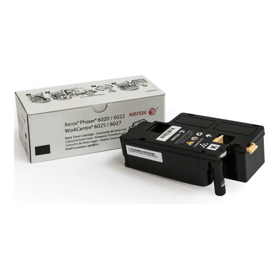 Тонер касета XEROX 106R02763 Toner black, 2000 pgs (6020/6022/6025/6027)