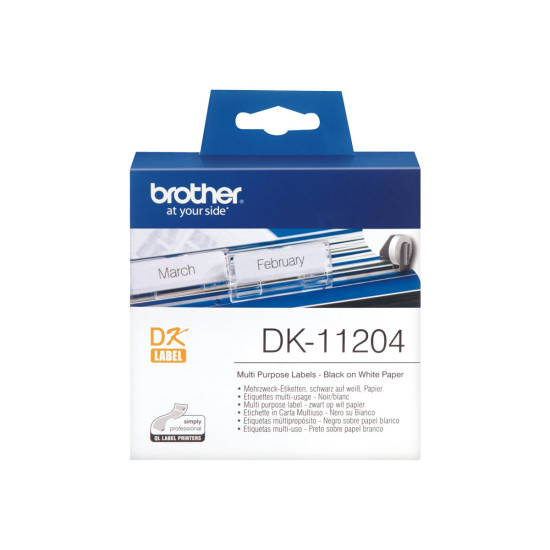Етикети BROTHER P-Touch DK-11204
