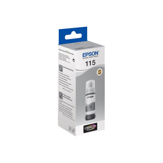 Мастило EPSON1LB 115 EcoTank Grey ink bottle