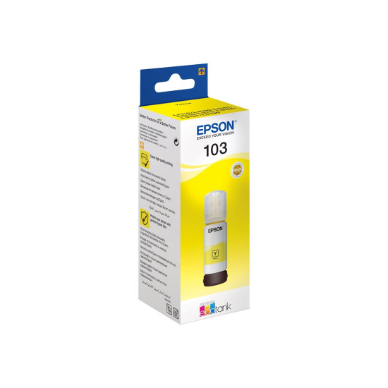 Мастило EPSONCartus 103 yellow 65ml