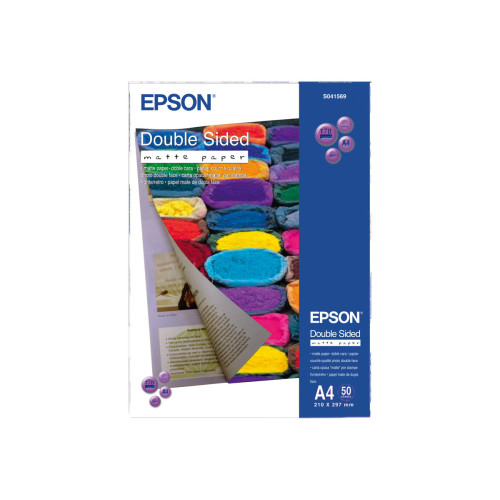 Фотохартия Epson Double-Sided Matte - C13S041569