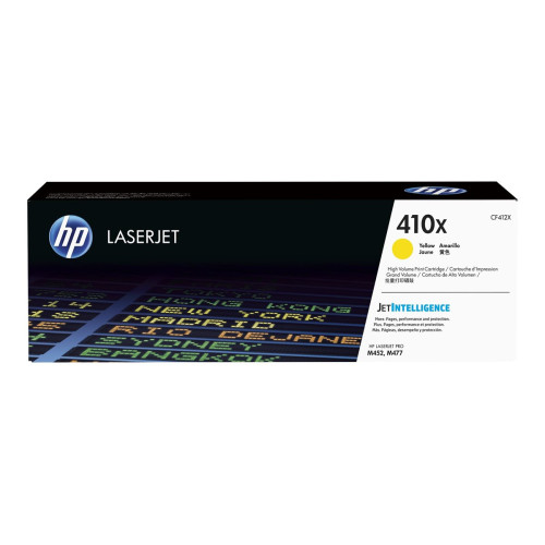 Тонер касета HP 410X original Toner cartridge CF412X yellow HY