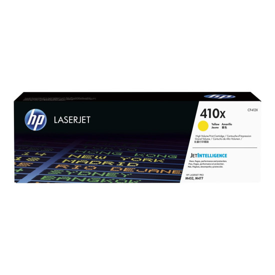 Тонер касета HP 410X original Toner cartridge CF412X yellow HY