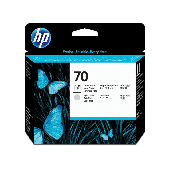 Мастило HP 70 C9470A Black and Light Grey