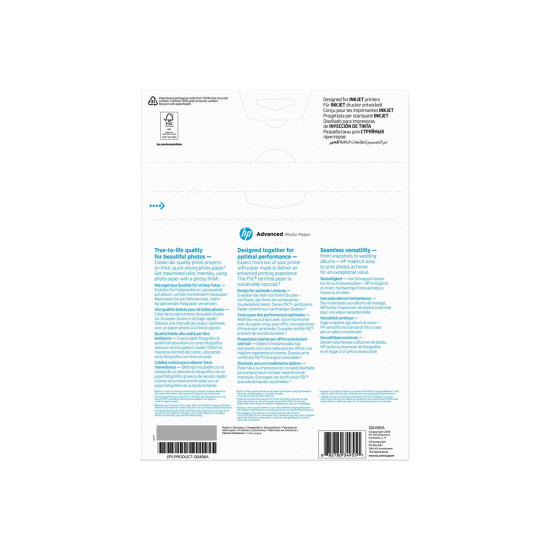 Фотохартия HP Everyday Glossy Q5456A