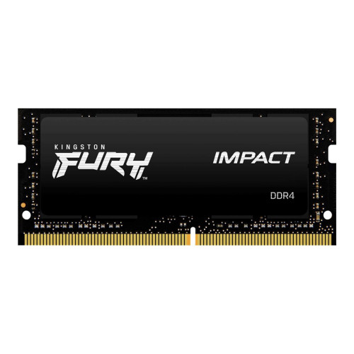 RAM памет Kingston FURY Impact, 16GB (1x16GB) DDR4, 3200MT/s, CL20, SO-DIMM