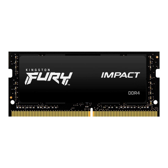 RAM памет Kingston FURY Impact, 16GB (1x16GB) DDR4, 3200MT/s, CL20, SO-DIMM
