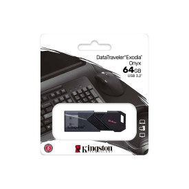 Флаш памет KINGSTON 64GB DataTraveler Exodia Onyx