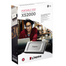 Външен SSD диск KINGSTON XS2000 2TB USB 3.2