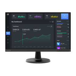 Монитор LENOVO D24-40 23.8 inch 16:9 1920x1080 75Hz 3000:1 3M:1 250cd/m2 4ms 1xHDMI 1xVGA NTSC