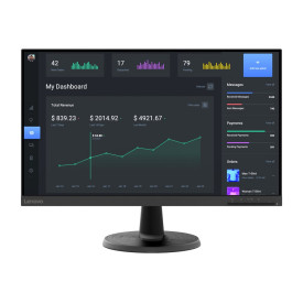 Монитор LENOVO D24-40 23.8 inch 16:9 1920x1080 75Hz 3000:1 3M:1 250cd/m2 4ms 1xHDMI 1xVGA NTSC