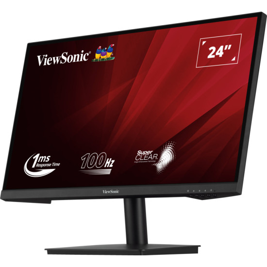 Монитор VIEWSONIC VA2406-H 23.6 inch 16:9 1920x1080 SuperClear MVA LED monitor with VGA and HDMI port
