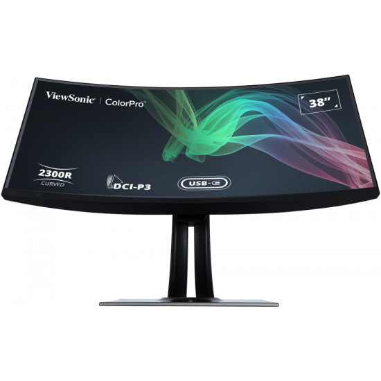 Монитор VIEWSONIC VP3881A, 38 инча IPS 3840x1600, 21:9, 2xHDMI, DP, USB