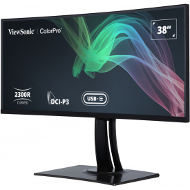 Монитор VIEWSONIC VP3881A, 38 инча IPS 3840x1600, 21:9, 2xHDMI, DP, USB