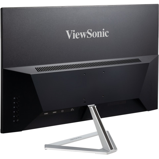 Монитор VIEWSONIC VX2476-SMH 23.8 inch 1920x1080 FHD 4ms VGA 2xHDMI speaker H178/V178 viewing angle SuperClear IPS silver bezel 3 sides