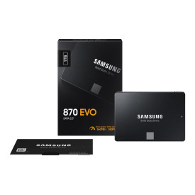 Вътрешен SSD диск SAMSUNG SSD 870 EVO 1TB 2.5 inch SATA 560MB/s read 530MB/s write
