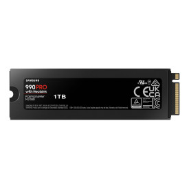 Вътрешен SSD диск SAMSUNG SSD 990 PRO Heatsink 1TB M.2 NVMe PCIe 4.0