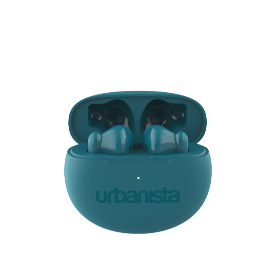 Слушалки URBANISTA AUSTIN Bluetooth earphones black 20 hours total playtime Touch controls green